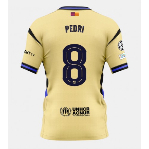 Barcelona Pedri Gonzalez #8 Replika Udebanetrøje 2025-26 Kortærmet Barcelona Pedri Gonzalez #8 Replika Udebanetrøje 2025-26 Kortærmet